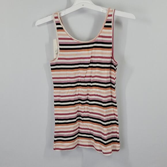 A New Day Multicolored Stripe Tank Top, Sz M, NWT #BundleAndSave - Picture 2 of 7